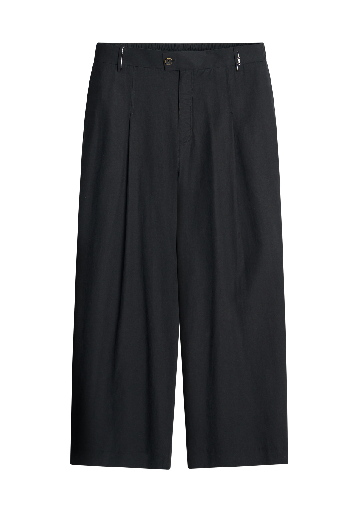 Lyocell Relaxed Tailored Pants