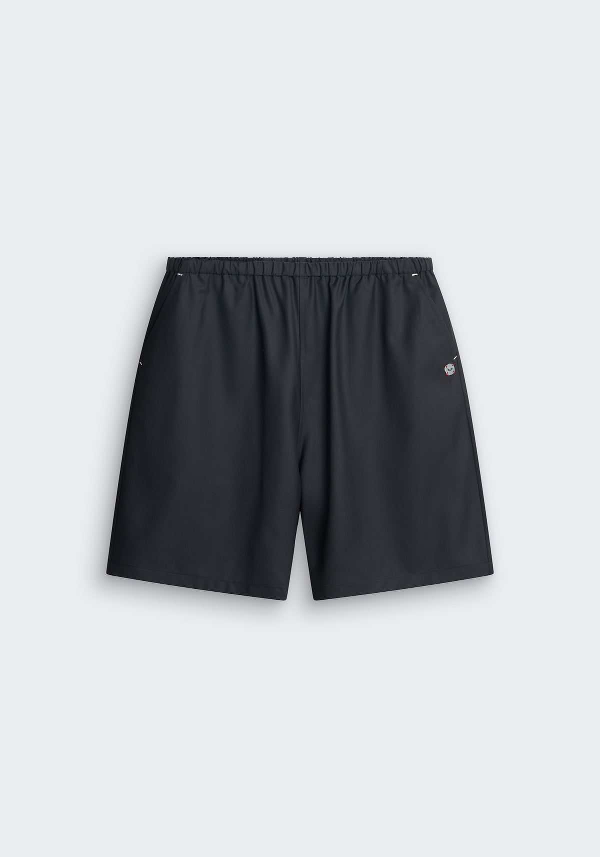 Tropical Merino Relaxed Shorts