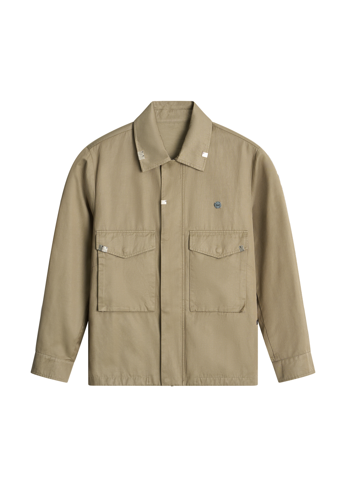 Circuit Rayon-Cotton Cargo Jacket