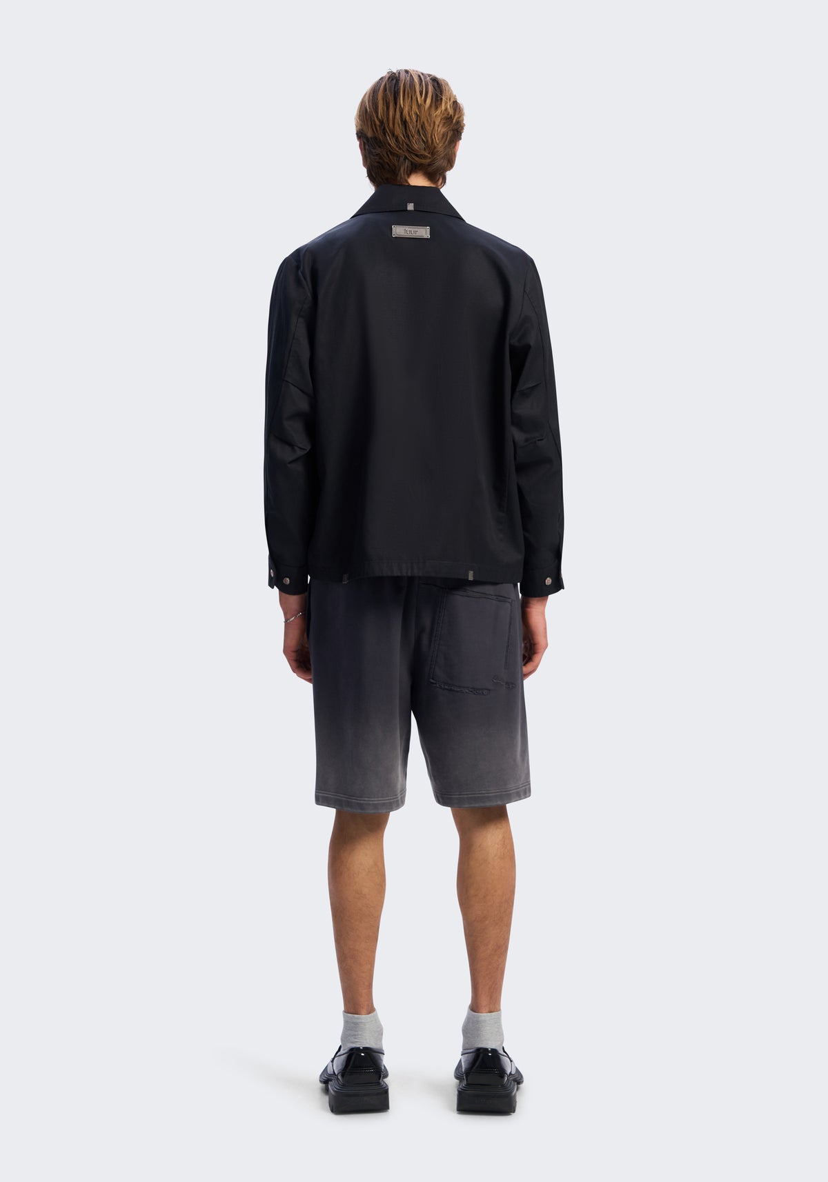 Circuit Rayon-Cotton Cargo Jacket