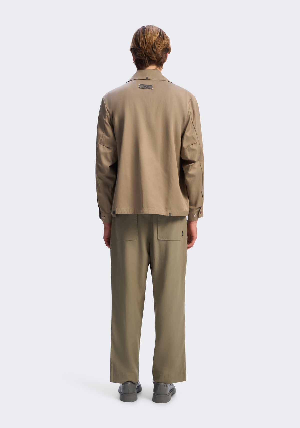 Circuit Rayon-Cotton Cargo Jacket