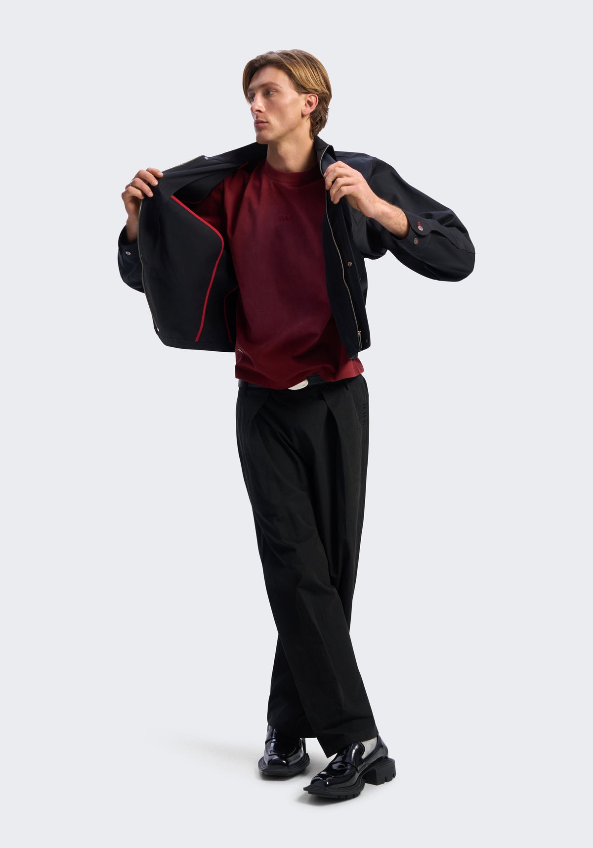 Circuit Rayon-Cotton Cargo Jacket