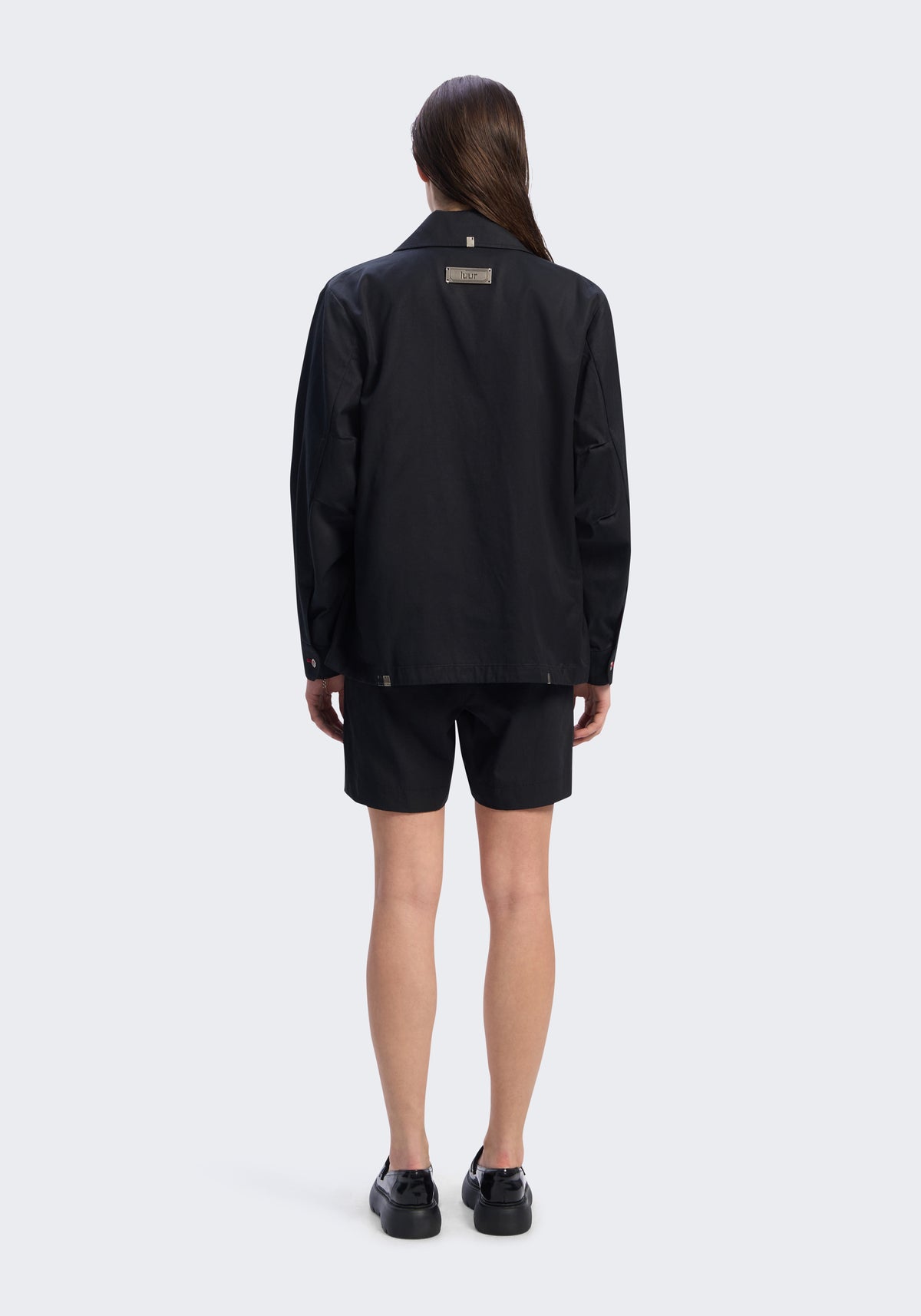 Circuit Rayon-Cotton Cargo Jacket