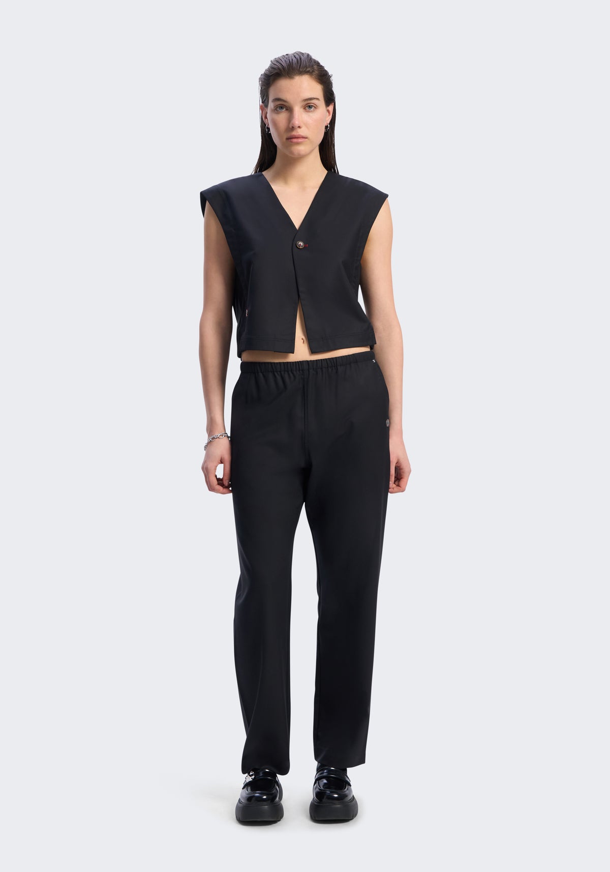 Merino Wool Relaxed Pants