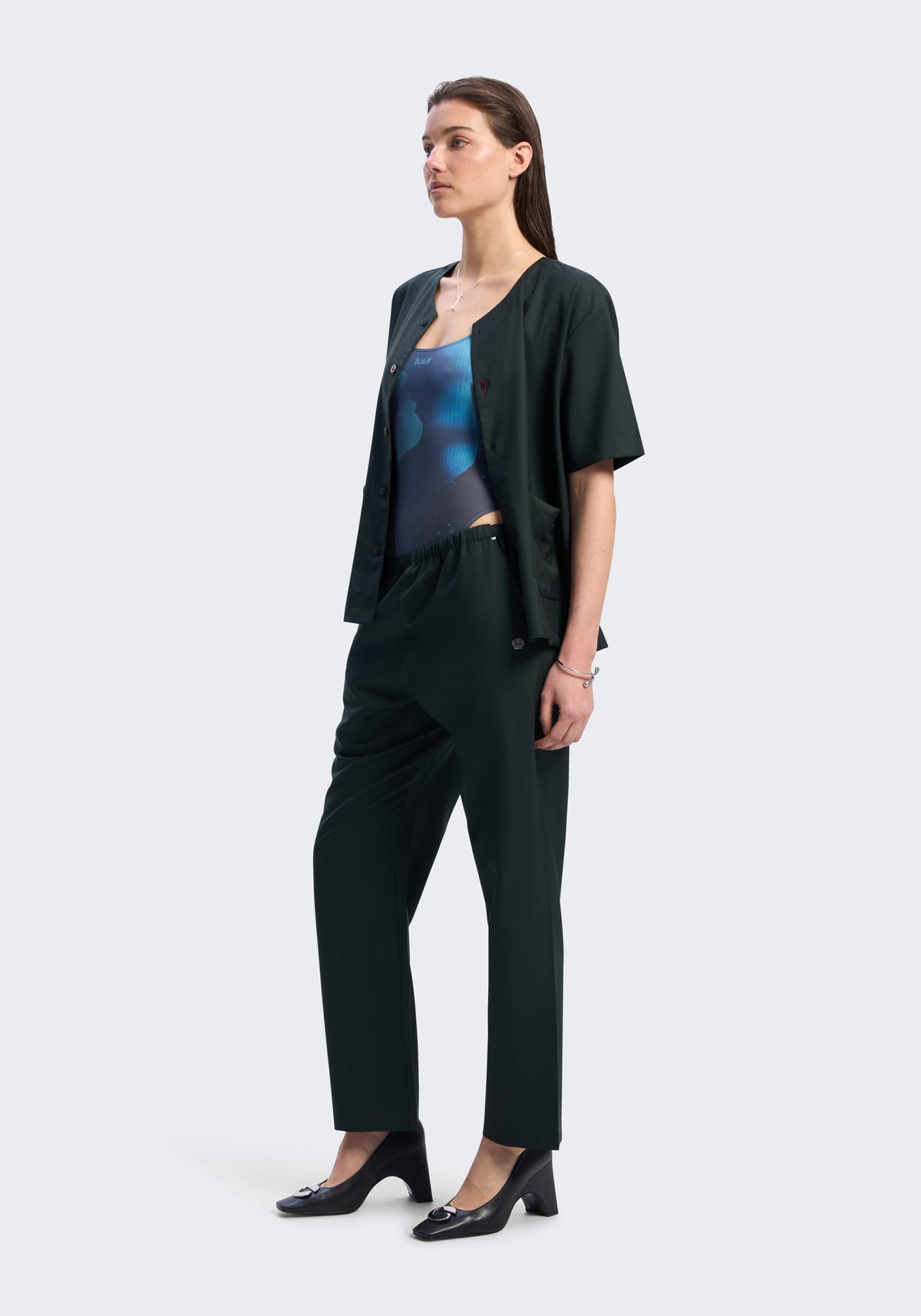 Merino Wool Relaxed Pants