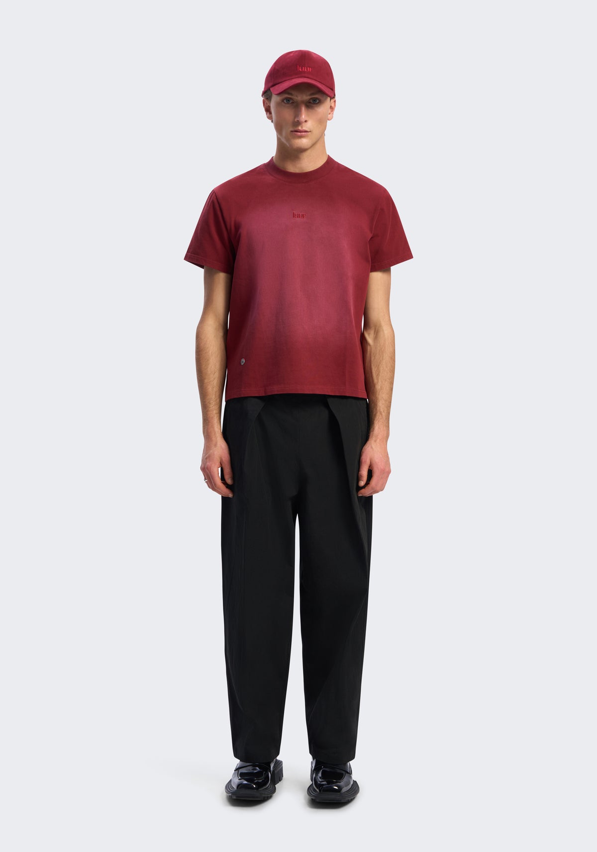 Long-Staple Cotton Pleated Pants