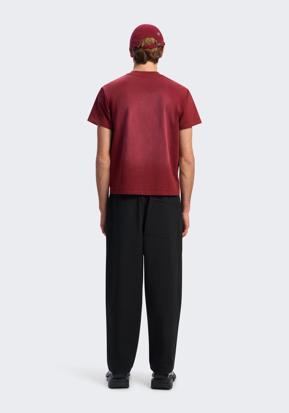 Long-Staple Cotton Pleated Pants