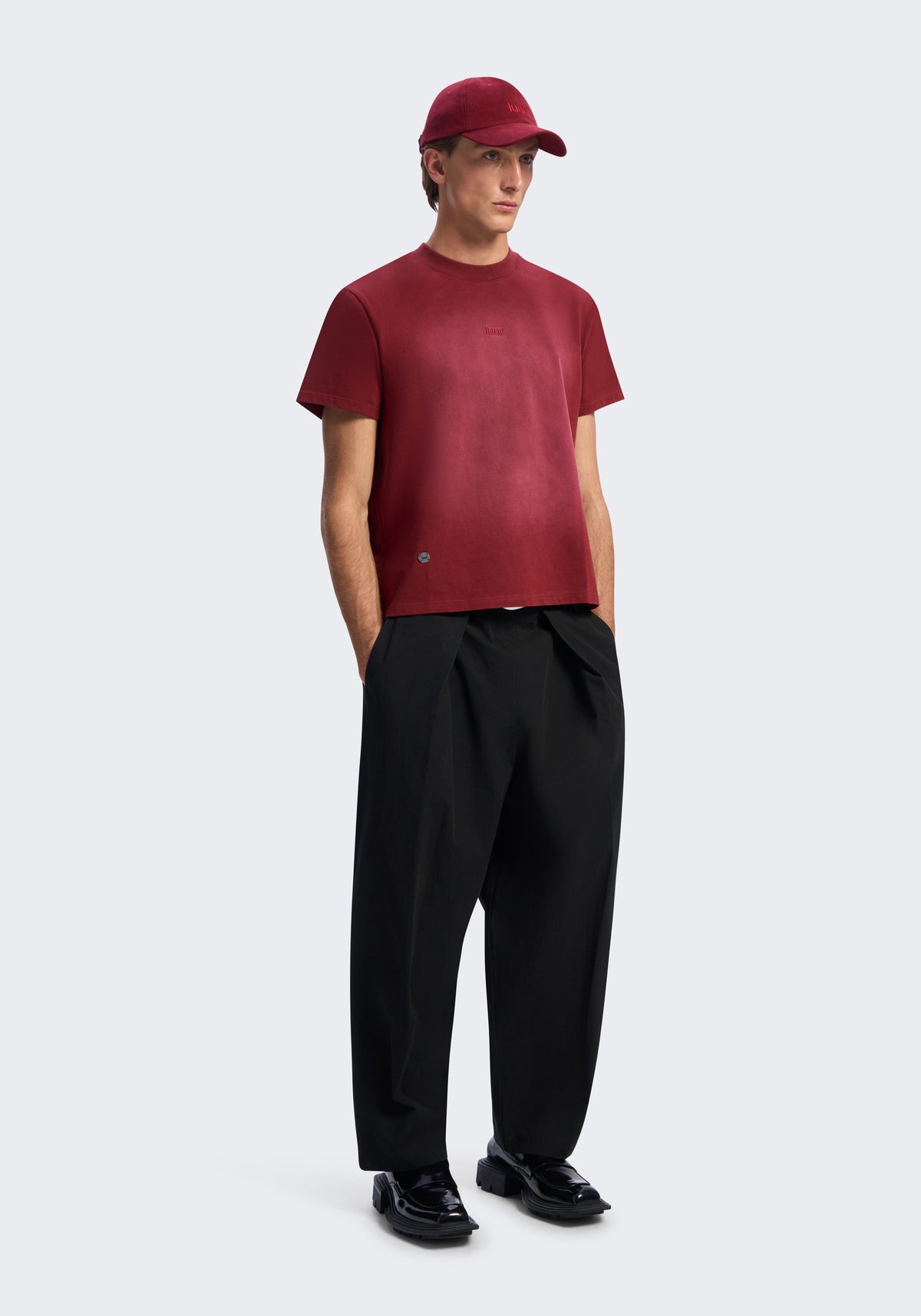 Long-Staple Cotton Pleated Pants
