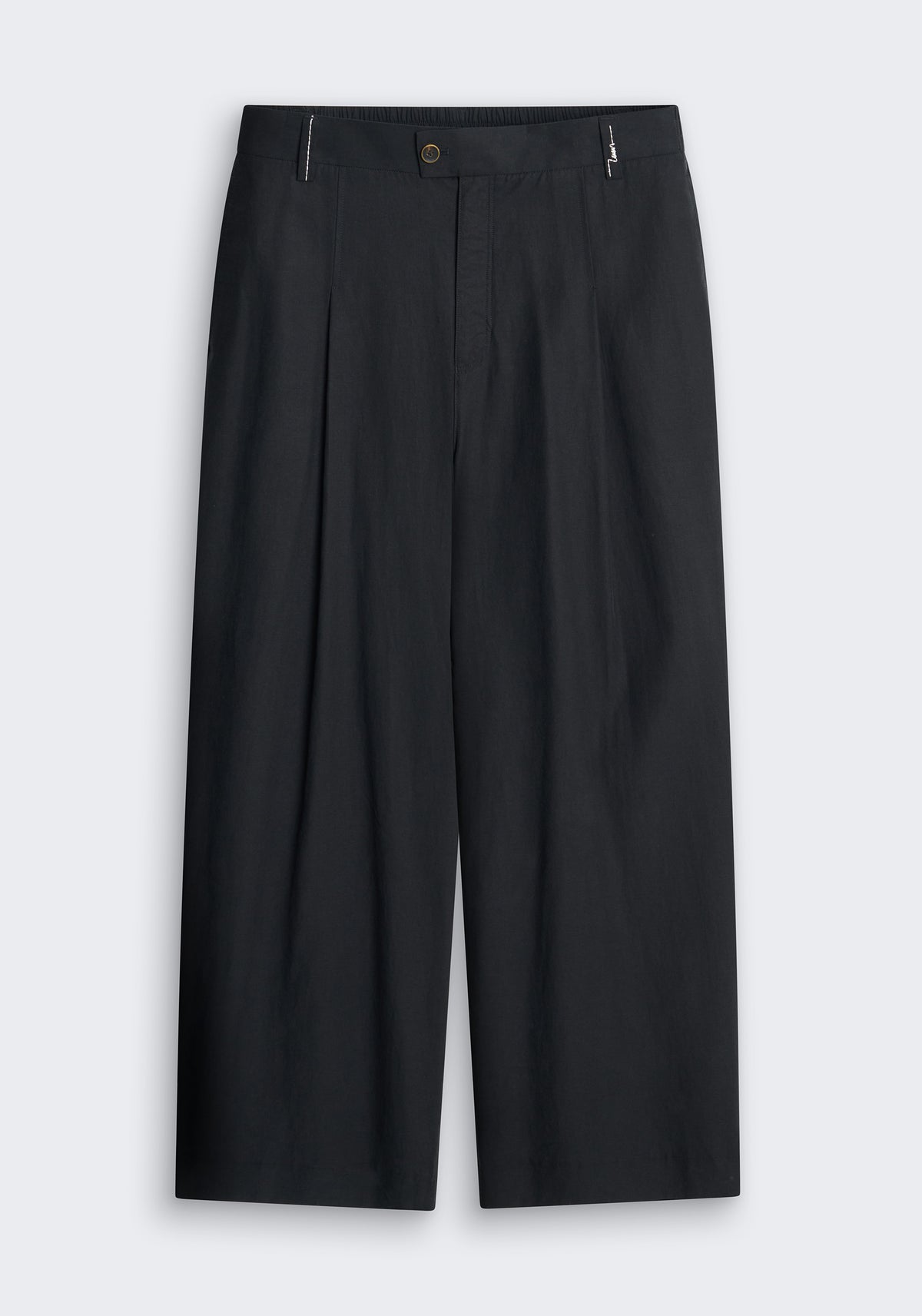 Lyocell Relaxed Tailored Pants