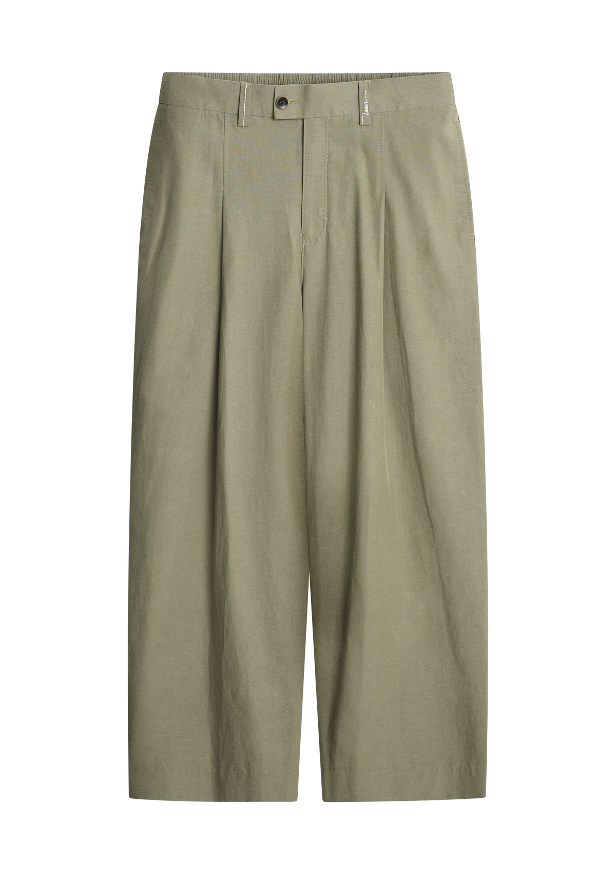 Lyocell Relaxed Tailored Pants