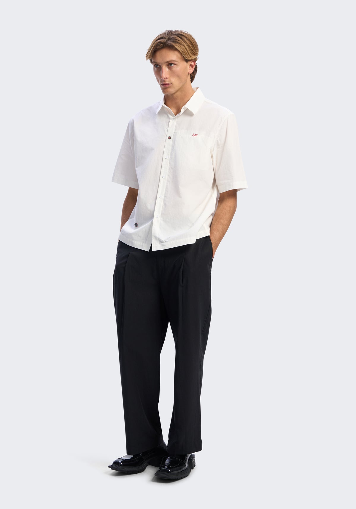 Lyocell Relaxed Tailored Pants