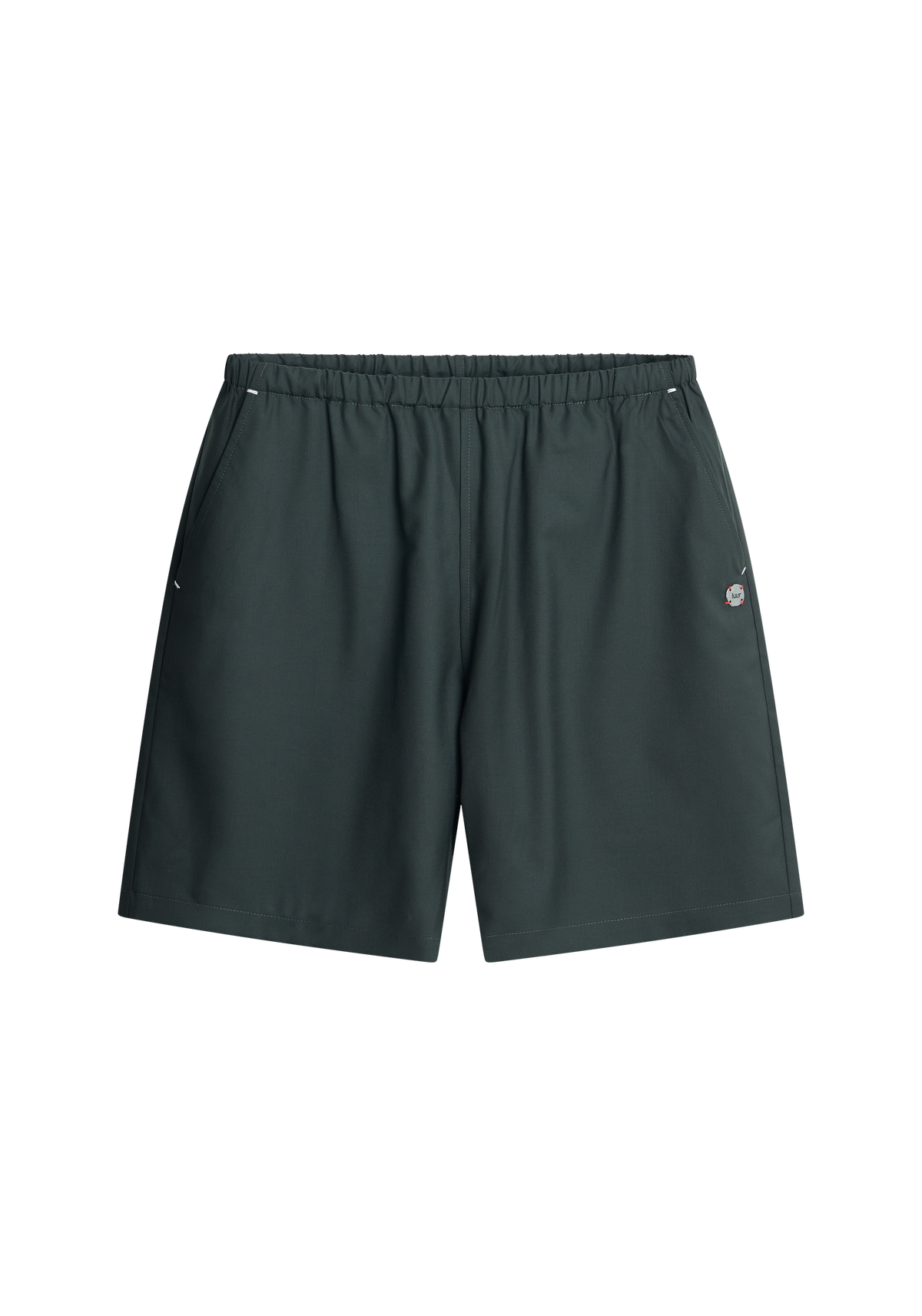 Tropical Merino Relaxed Shorts