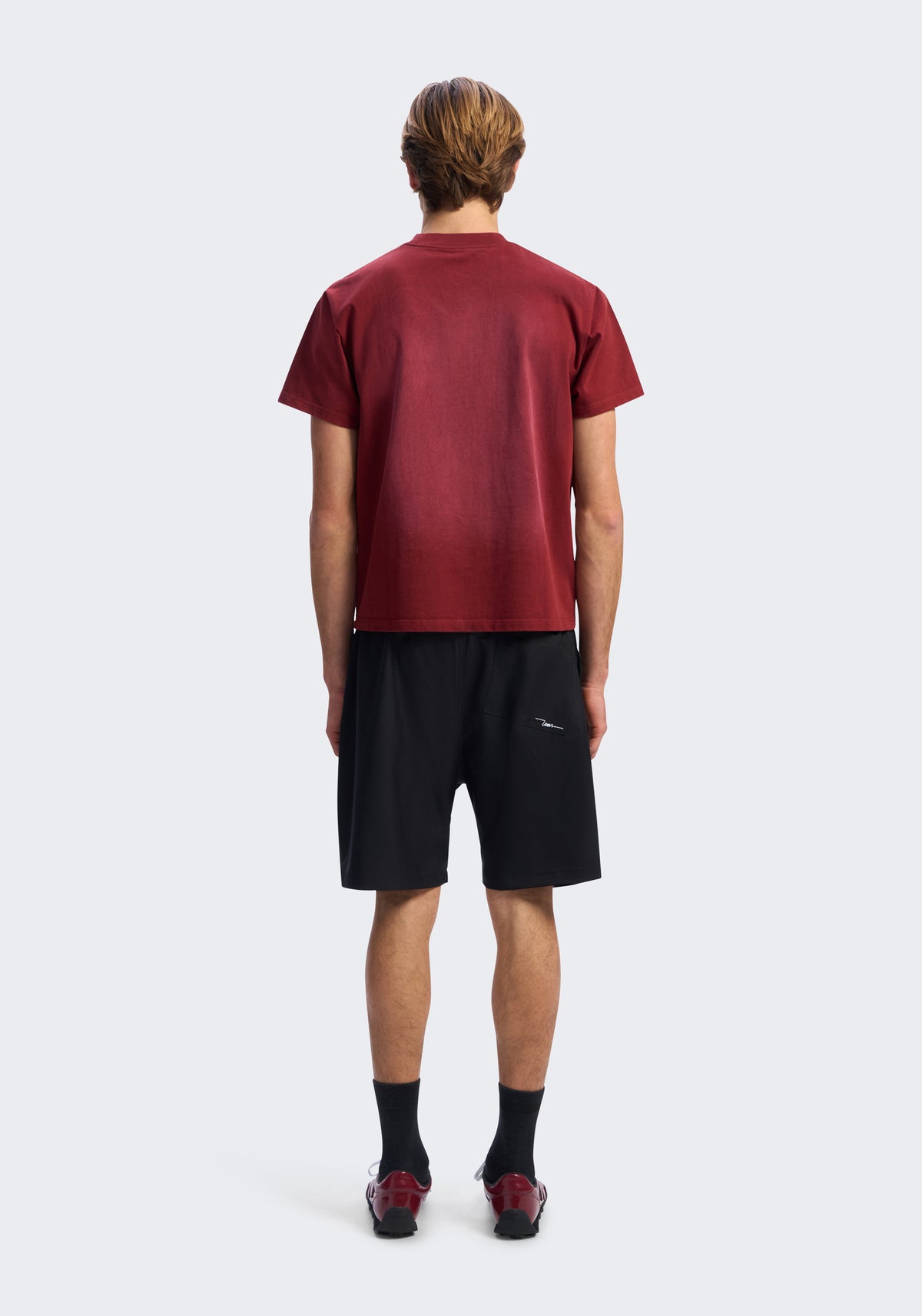 Tropical Merino Relaxed Shorts