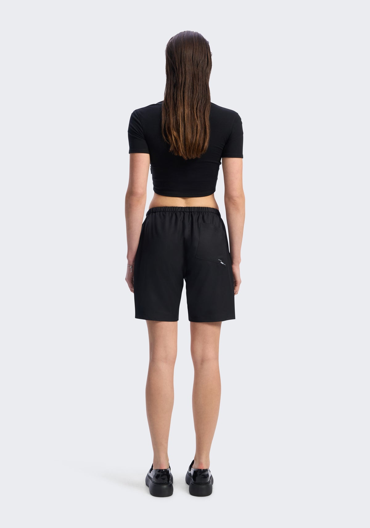 Tropical Merino Relaxed Shorts