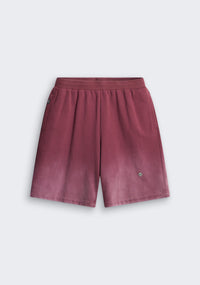 Gradient-Washed Cotton Shorts