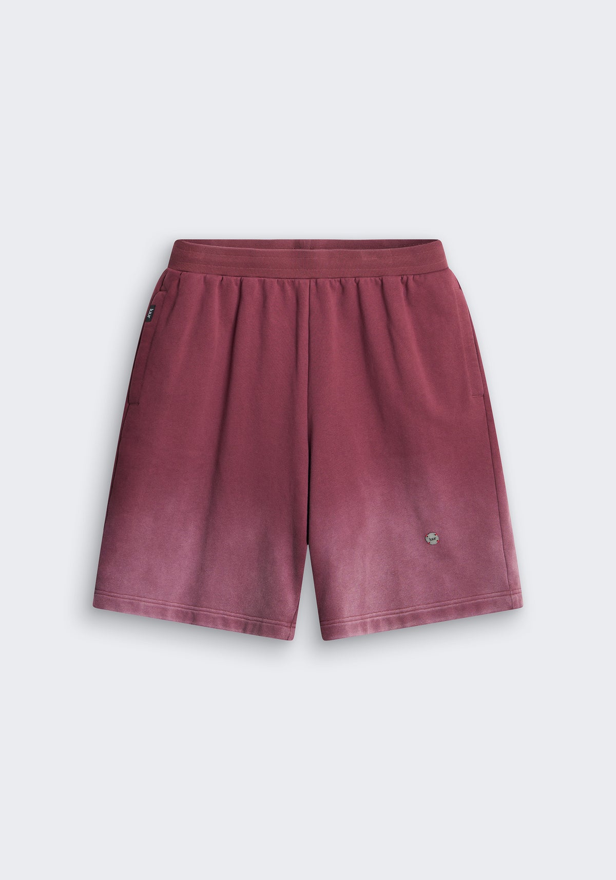 Gradient-Washed Cotton Shorts