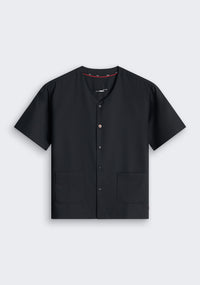 Tropical Merino V-Neck Short Sleeve Shirt
