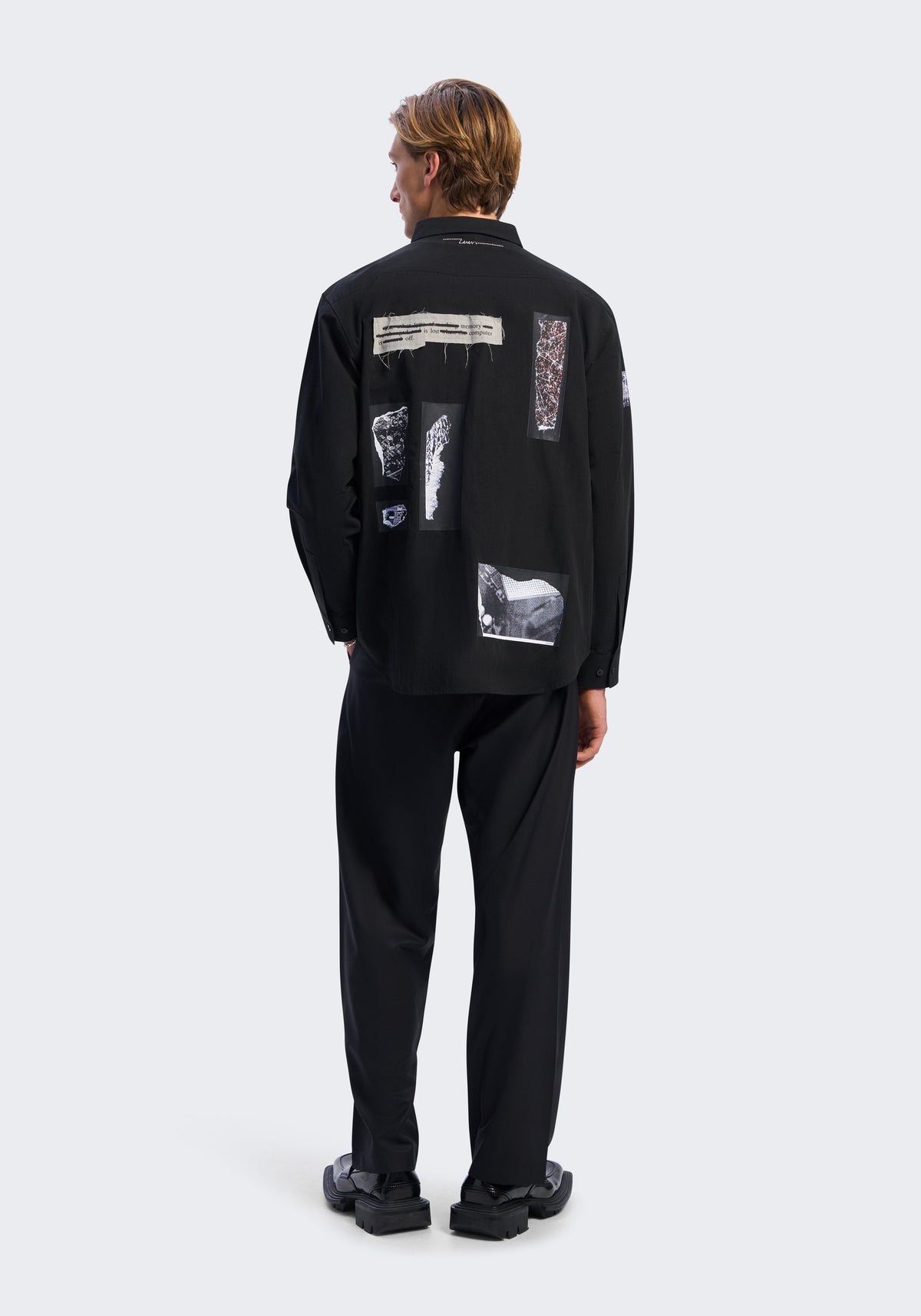 Computer is OFF Collage Shirt
