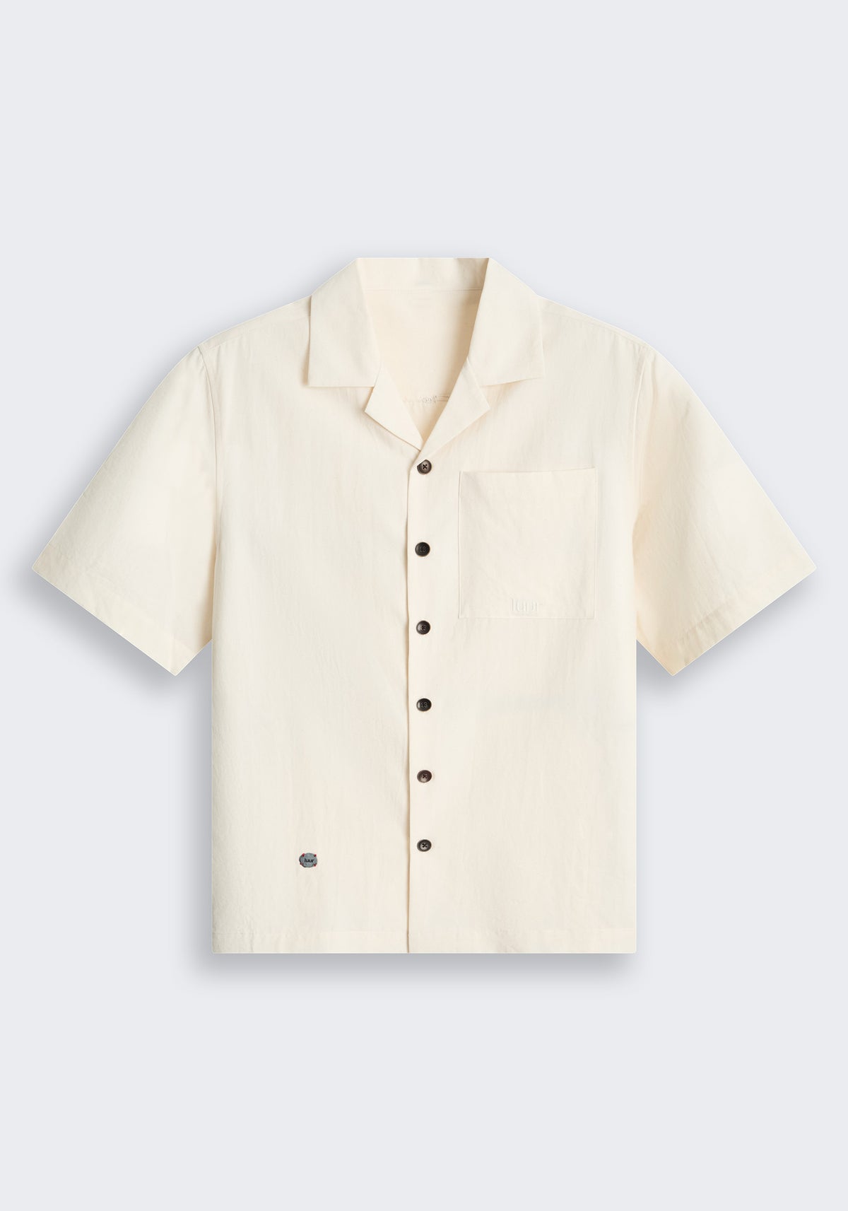 Lyocell Short-Sleeve Camp Shirt