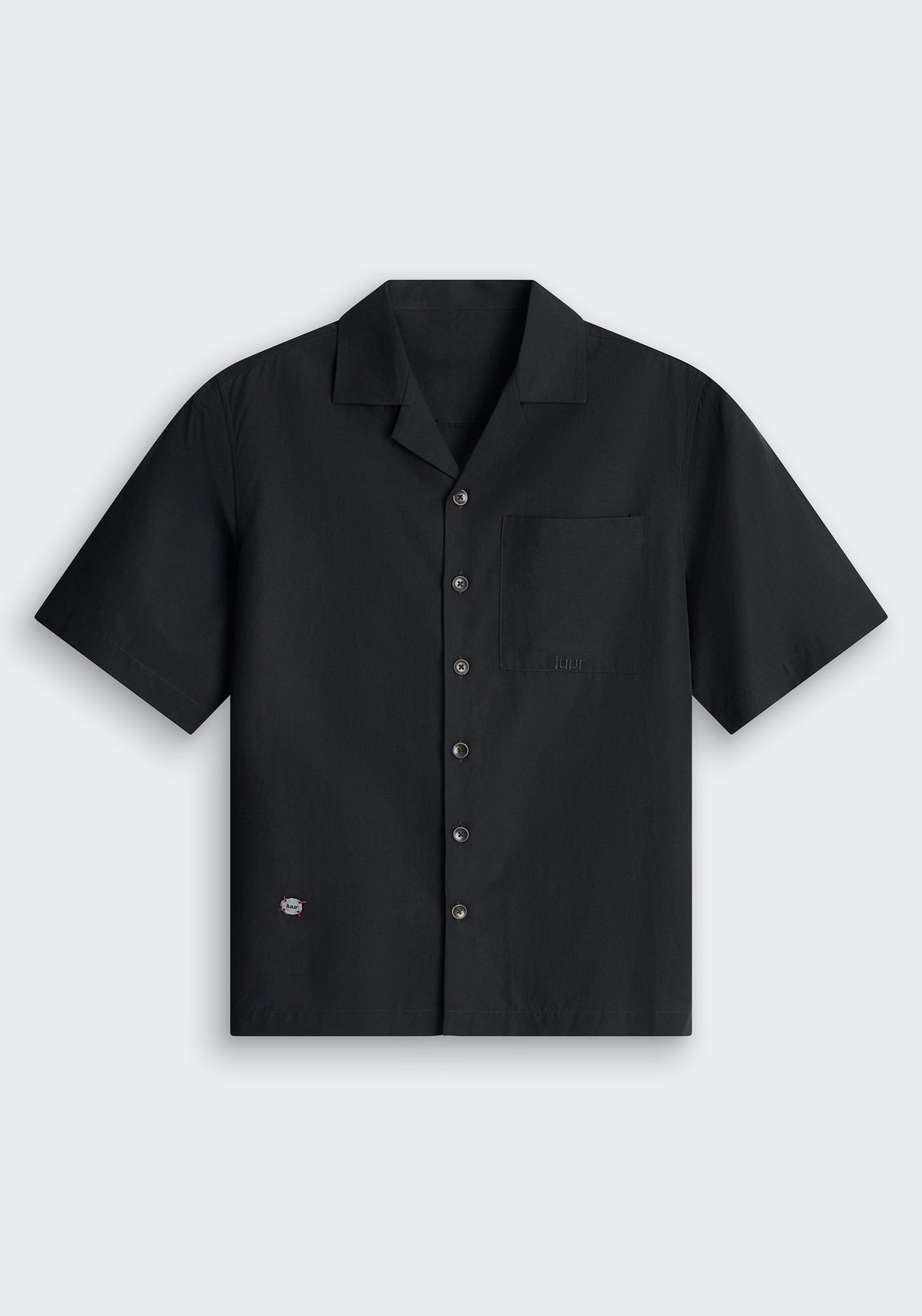 Lyocell Short-Sleeve Camp Shirt