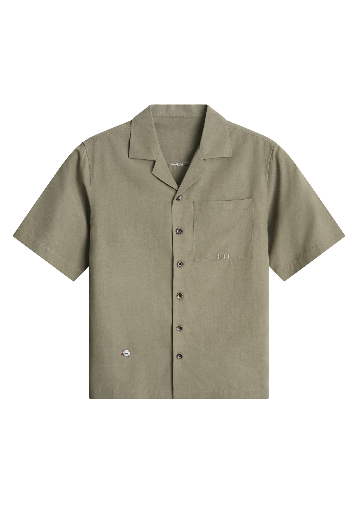 Lyocell Short-Sleeve Camp Shirt