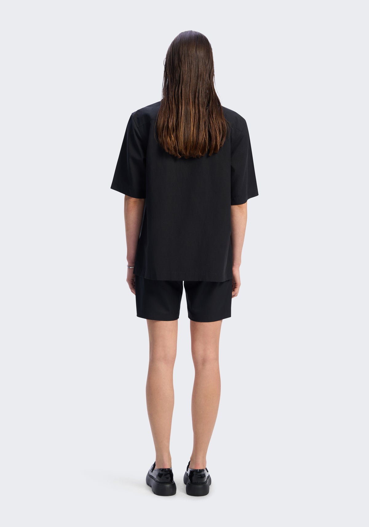 Lyocell Short-Sleeve Camp Shirt