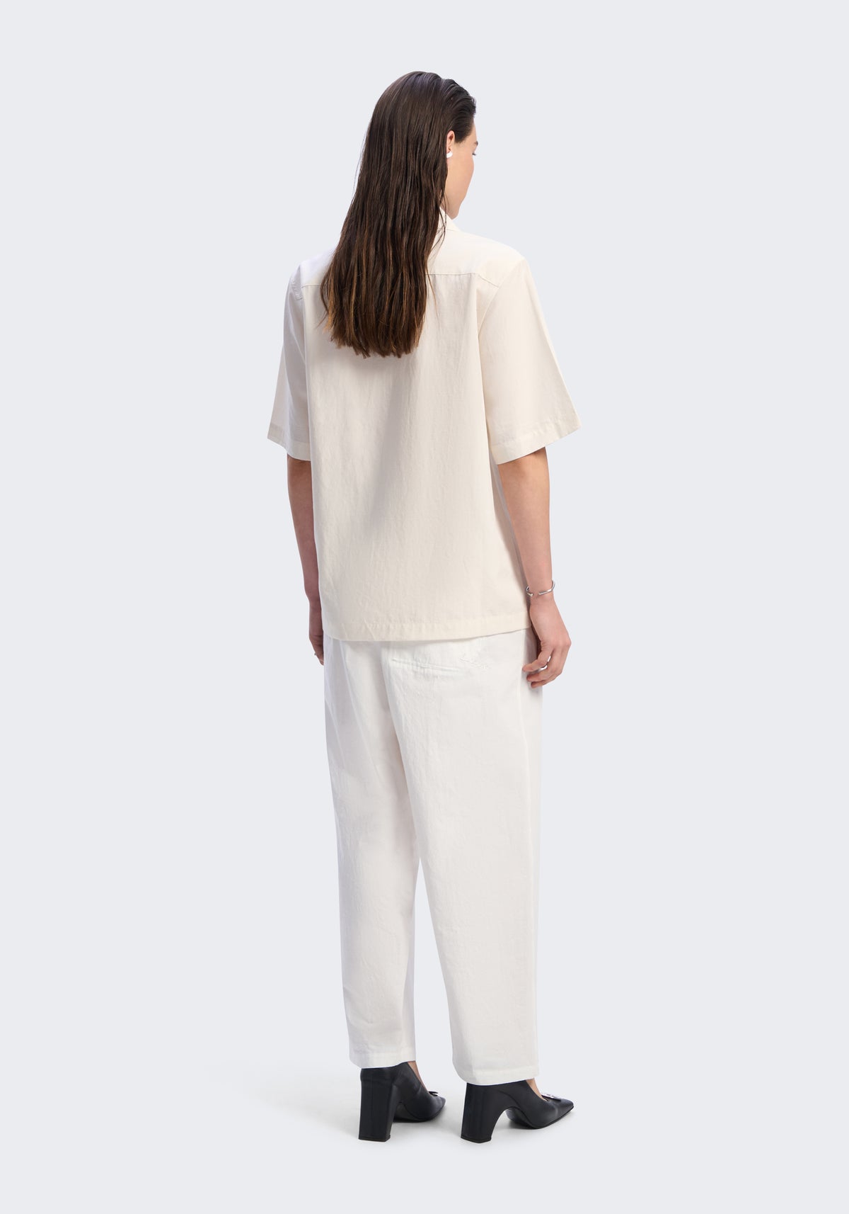 Lyocell Short-Sleeve Camp Shirt