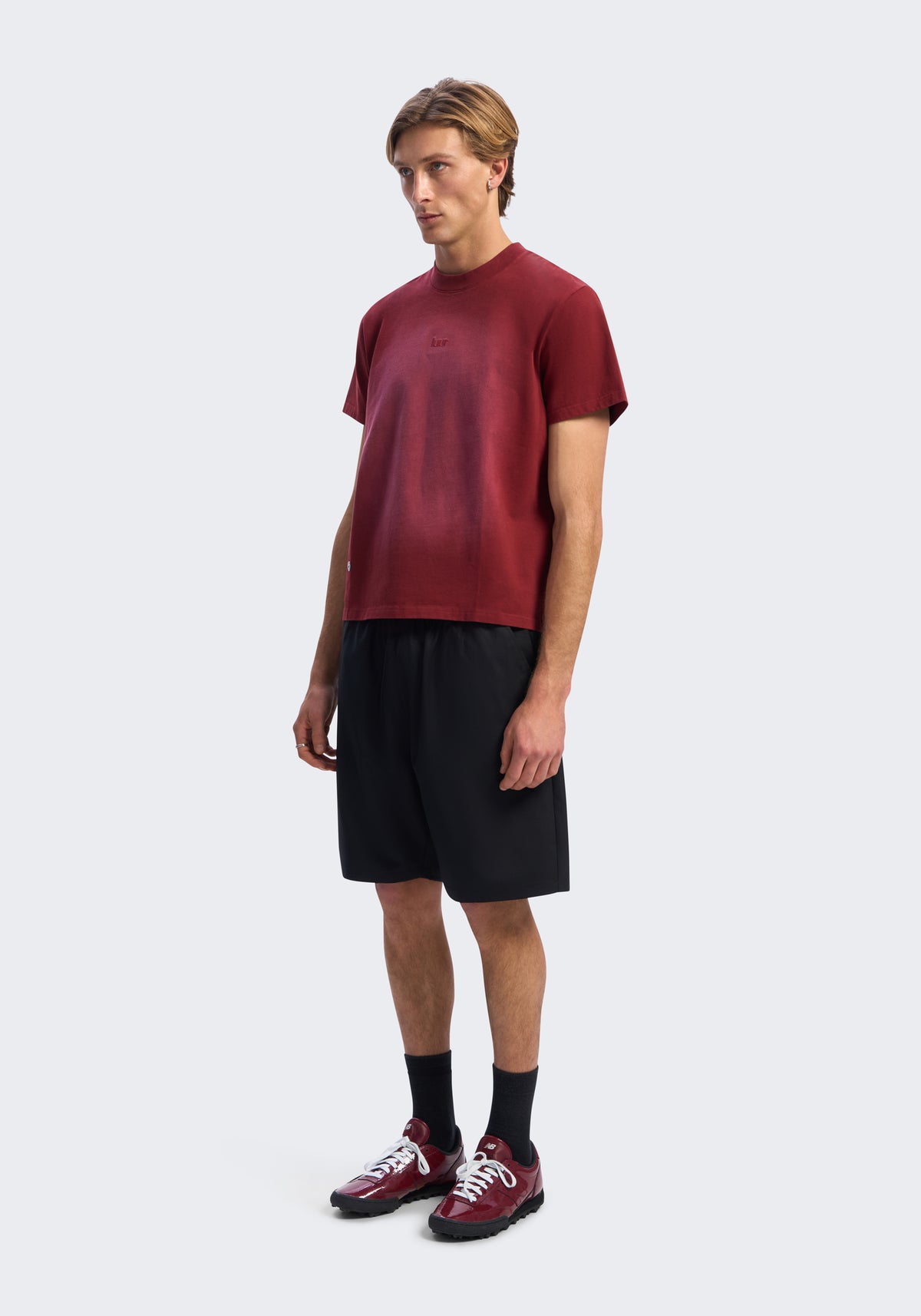 Square Spray Garment-Dyed T-Shirt