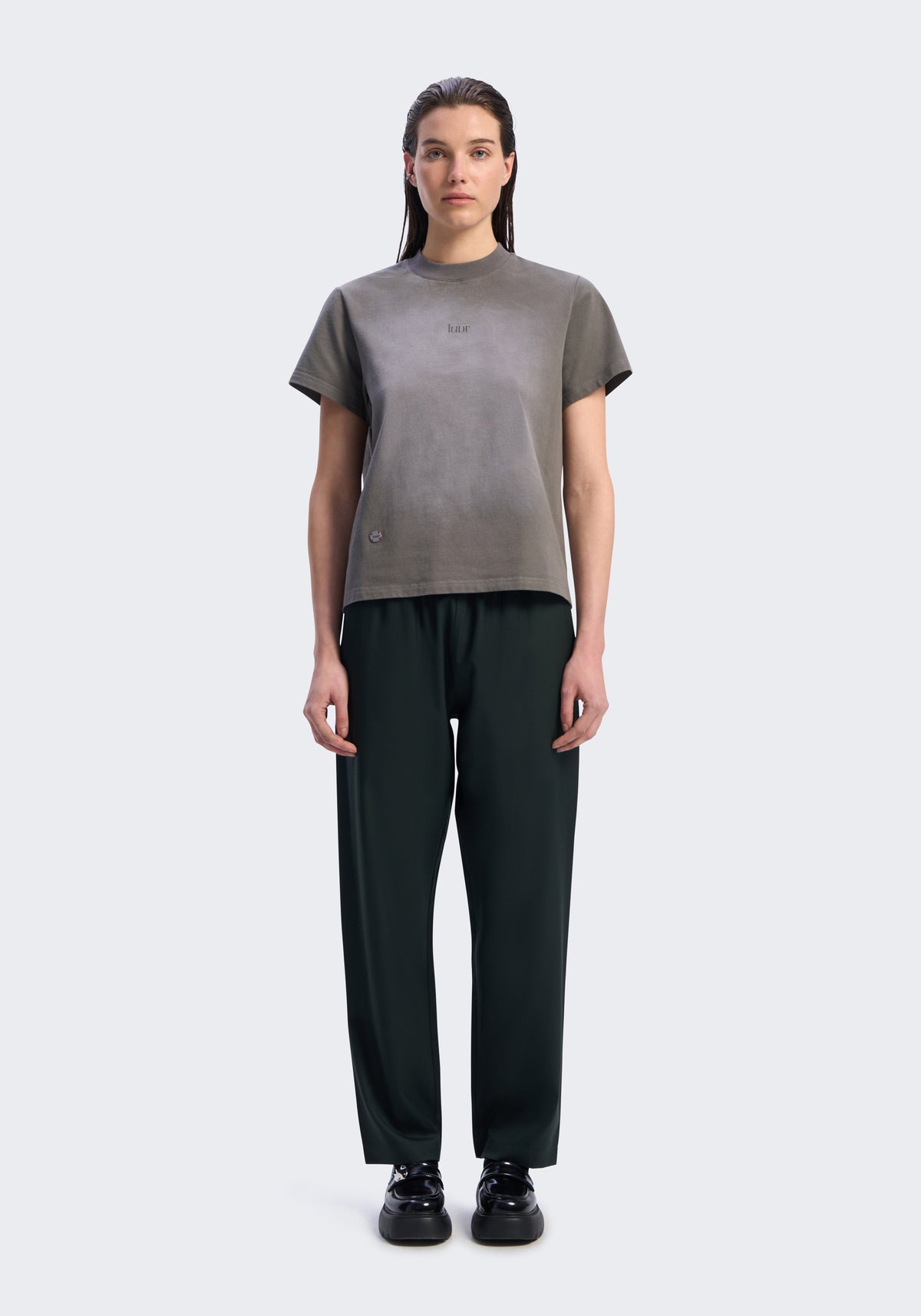 Square Spray Garment-Dyed T-Shirt