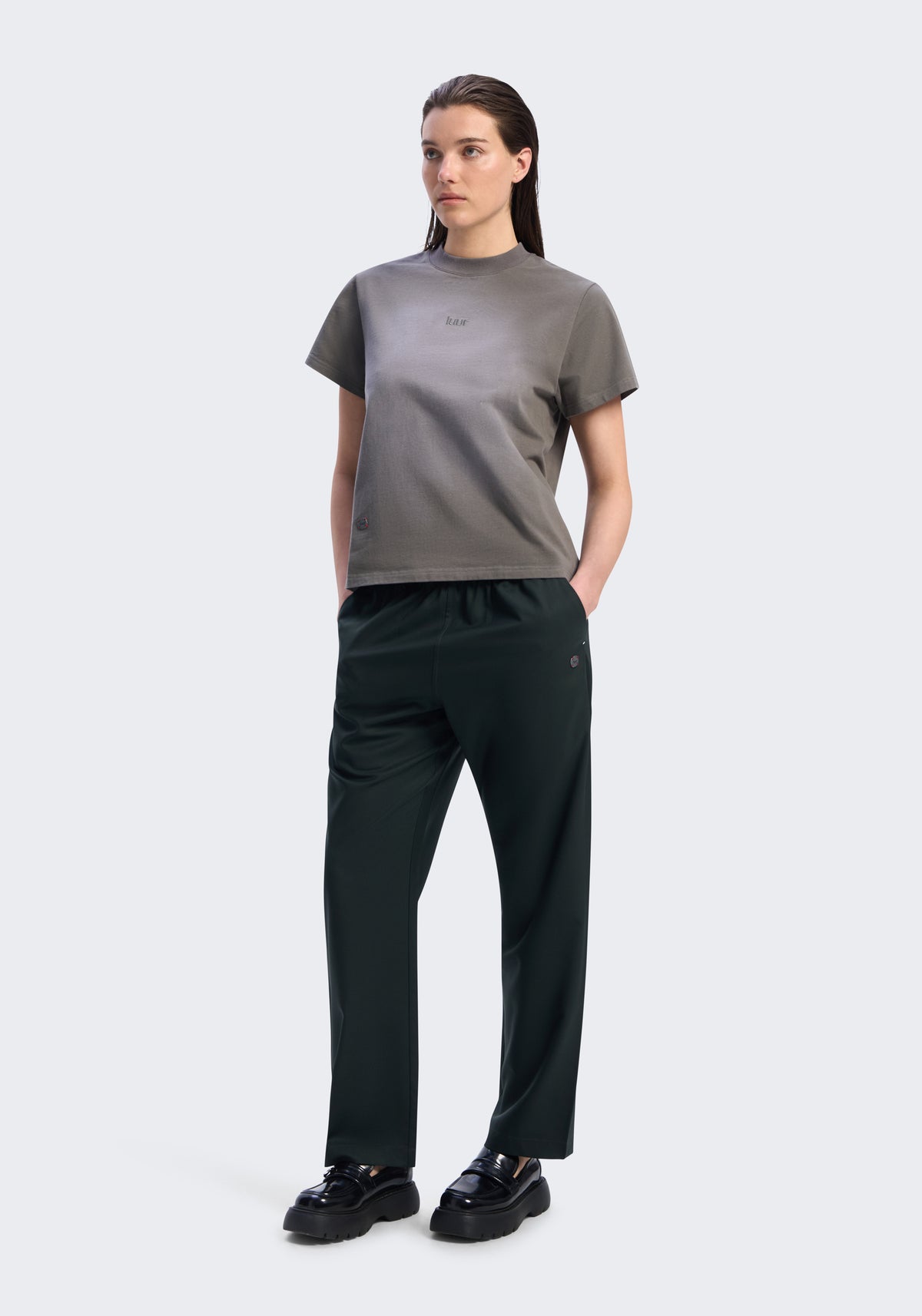 Square Spray Garment-Dyed T-Shirt