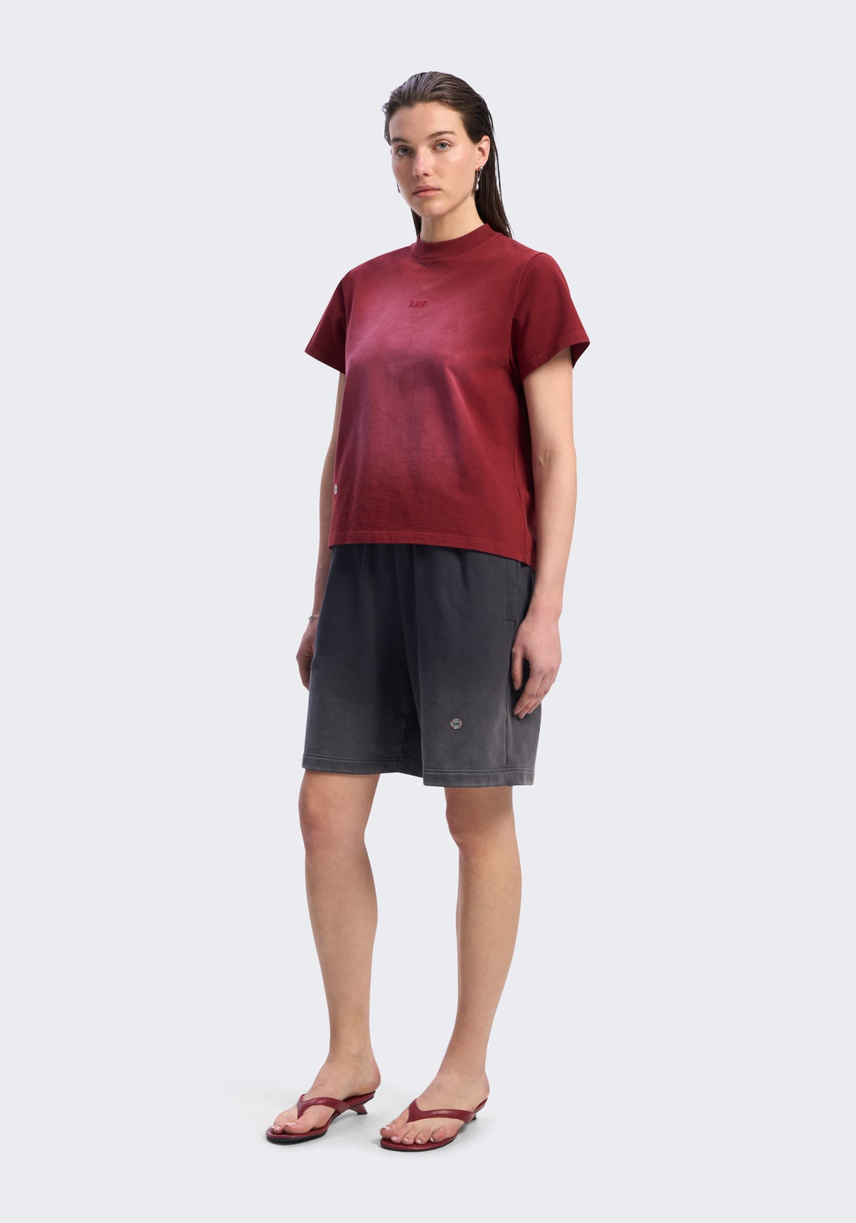 Square Spray Garment-Dyed T-Shirt